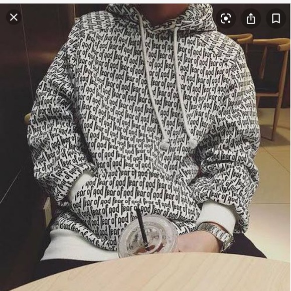 Fear of god repeat hoodie Clearance